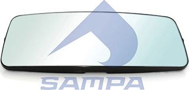 Зеркальное стекло бокового зеркала Sampa для Renault Magnum 1990-2013. Артикул 078.072
