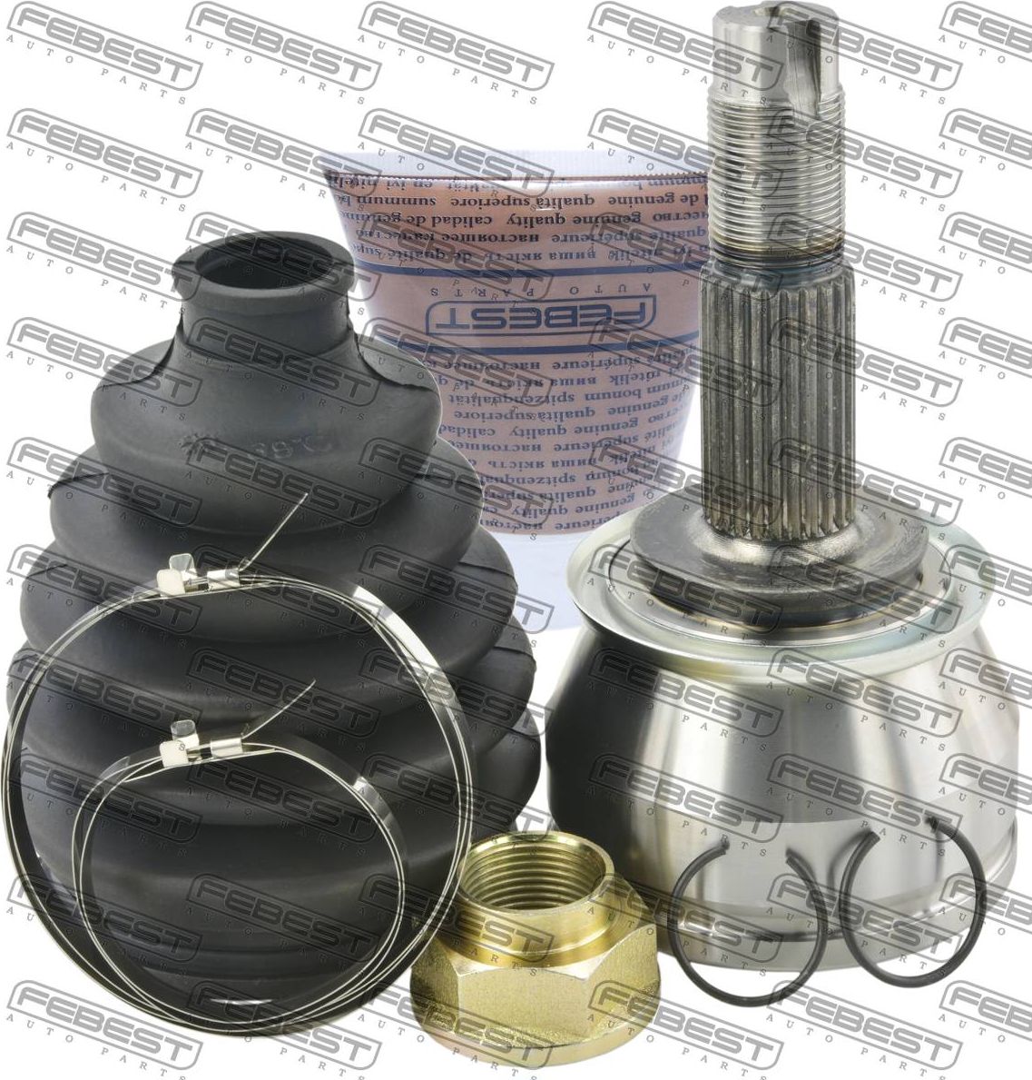 Шрус наружный (граната) Febest передний для Chevrolet Tracker III (Trax) 2013-2026. Артикул 1810-MOK