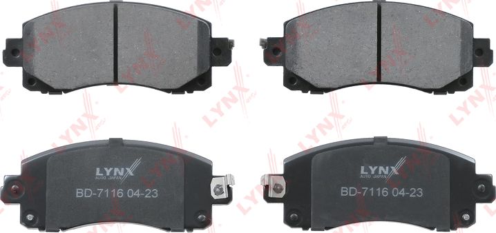 Тормозные колодки LYNXauto. Артикул BD-7116
