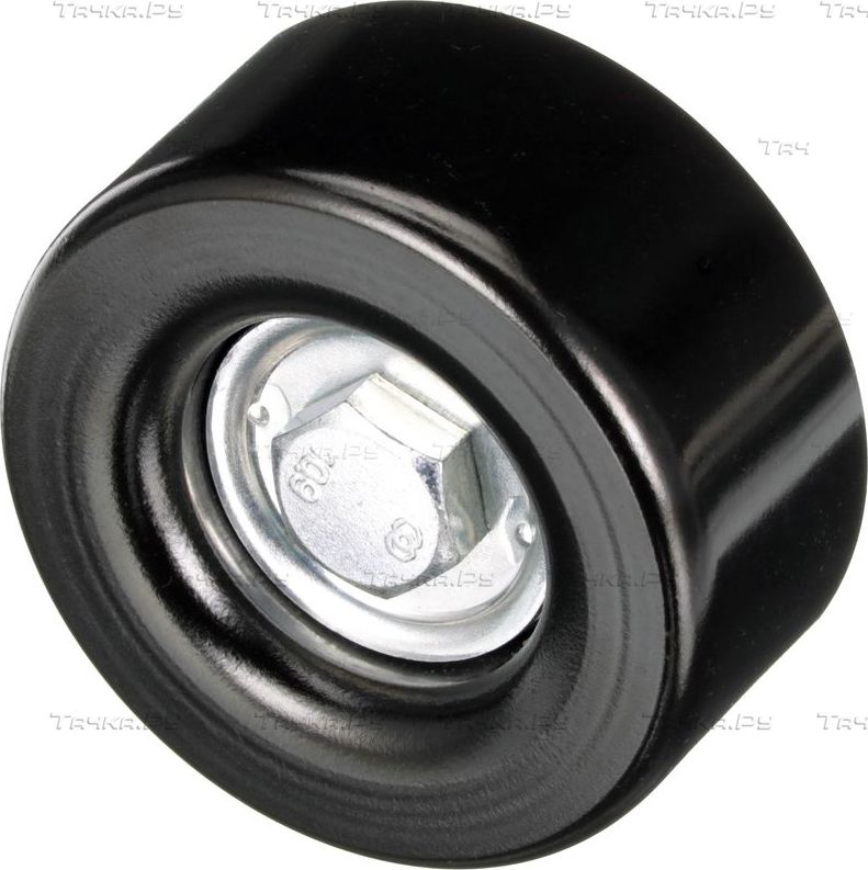 Направляющий (ведущий) ролик приводного поликлинового ремня Gates (Углеродистая сталь). Артикул T36342