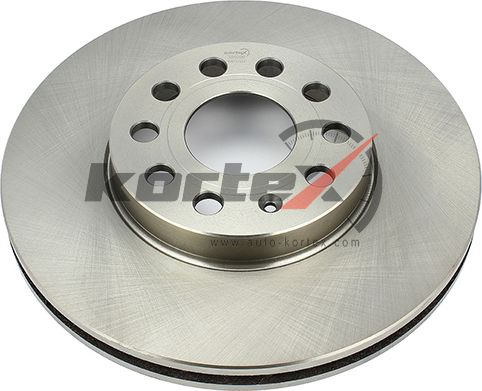 Диск тормозной VW AUDI A3 (04-) SKODA Superb (02-),Yeti (10-) передний вентилиру (Kortex). Артикул KD0200
