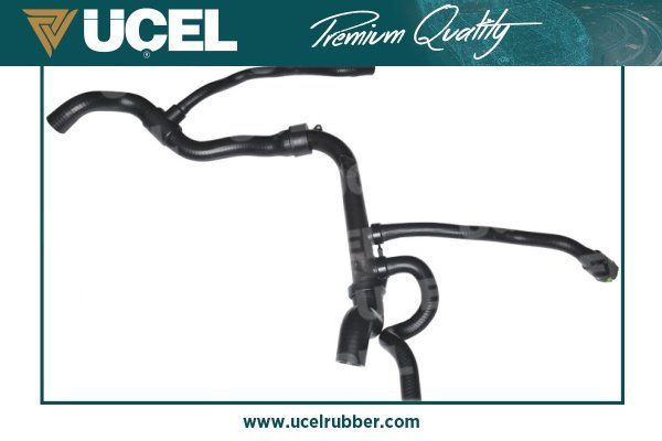 Патрубок радиатора (системы охлаждения) Ucel нижний для Opel Vectra B 1995-2002. Артикул 95328