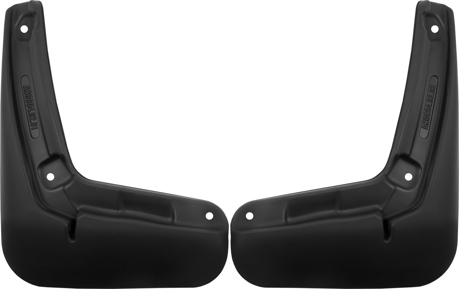 Брызговики REIN Стандарт задняя пара для VGV U75 Plus 2024-2026. Артикул REIN.AN0694.E3