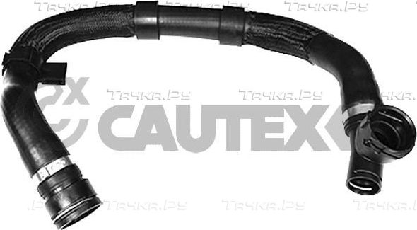 Патрубок радиатора (системы охлаждения) Cautex. Артикул 753670