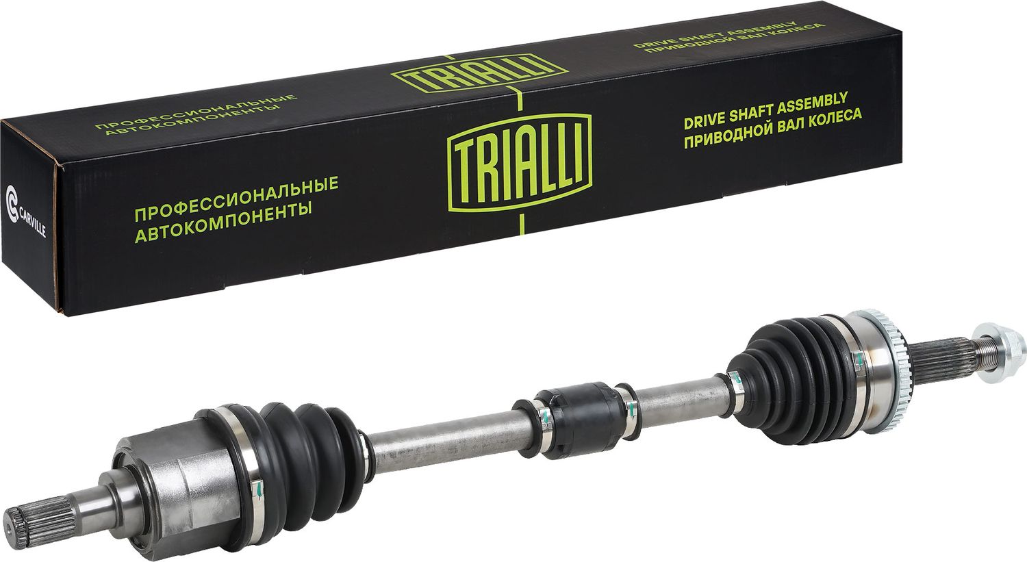 Полуось (привод в сборе, приводной вал) Trialli. Артикул AR 0837