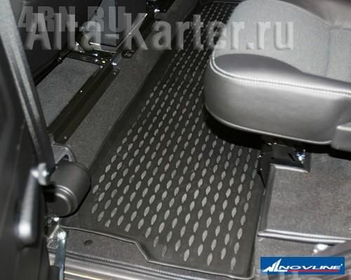 Коврики Element для салона Land Rover Defender 110 5-дв. 2007-2026 3-й ряд. Артикул NLC.28.10.210h