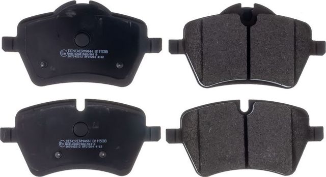Тормозные колодки Denckermann передние для MINI Clubman I (R55) 2007-2014. Артикул B111538