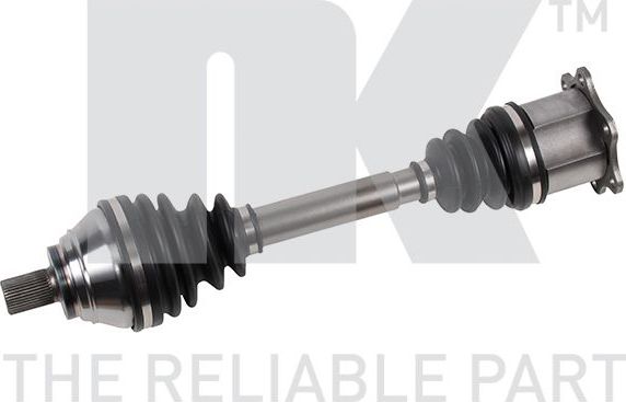 Полуось (привод в сборе, приводной вал) NK передняя левая для Audi A3 II (8P) 2003-2013. Артикул 5047206