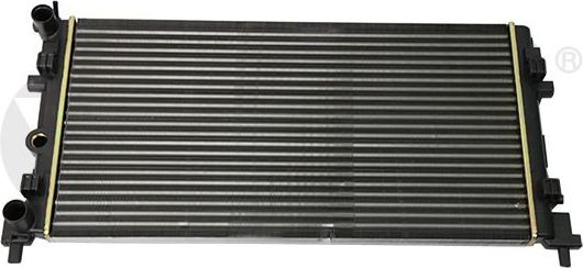 Радиатор охлаждения двигателя Vika для Audi A1 I (8X) 2010-2015. Артикул 11210756601