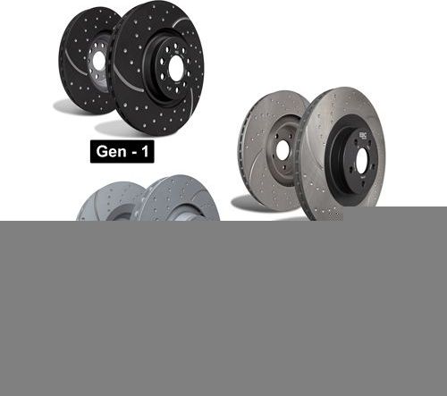 Тормозной диск EBC Brakes. Артикул GD1743