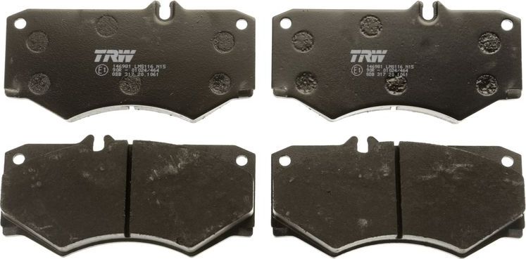 Тормозные колодки TRW COTEC. Артикул GDB317