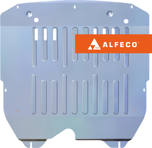 Защита алюминиевая Alfeco для картера и МКПП Alfa Romeo 156 1997-2005. Артикул ALF.42.01al