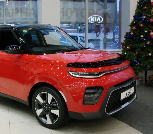 Дефлектор SIM для капота Kia Soul III 2019-2026. Артикул SKISOU1912