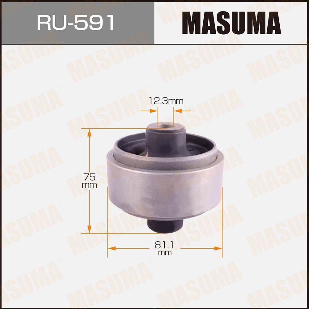 Сайлентблок заднего рычага подвески Masuma. Артикул RU-591