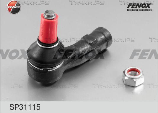 Наконечник рулевой тяги Fenox левый внешний для Volkswagen Golf III 1991-1999. Артикул SP31115