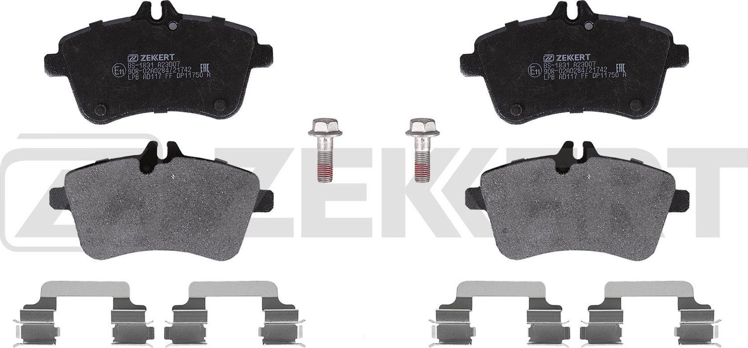 Тормозные колодки Zekkert. Артикул BS-1831