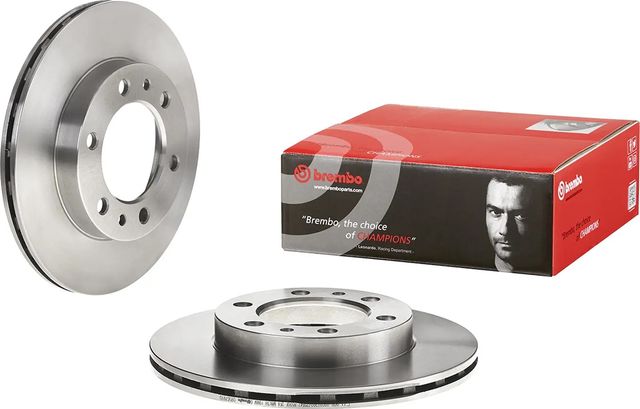 Тормозной диск Brembo PRIME LINE передний для Toyota Land Cruiser 40 1969-1986. Артикул 09.5679.10