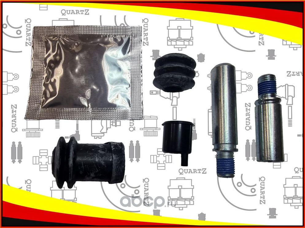 QZ814003 MAZDA 626 IV (GE) 1991.08> Ремкомплект направляющих Akebono (Quartz). Артикул QZ814003