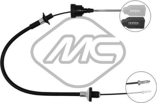 Трос сцепления Metalcaucho для Opel Astra F 1991-2005. Артикул 80281