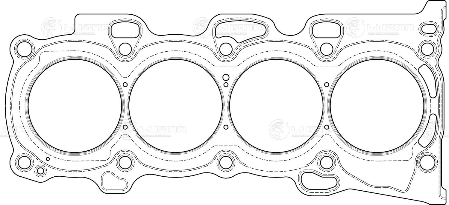 Прокладка ГБЦ Luzar. Артикул LES 11903