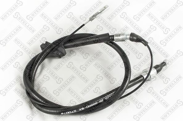 Трос ручника (тросик ручного тормоза) Stellox задний для Audi 200 II (C3) 1986-1991. Артикул 29-98560-SX