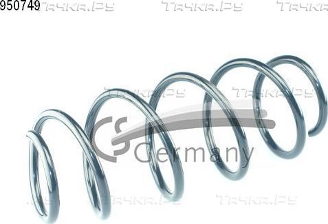 Пружина подвески CS-Germany передняя для Volkswagen Fox I 2005-2011. Артикул 14.950.749