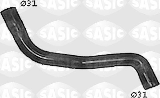 Патрубок радиатора (системы охлаждения) Sasic. Артикул SWH4331