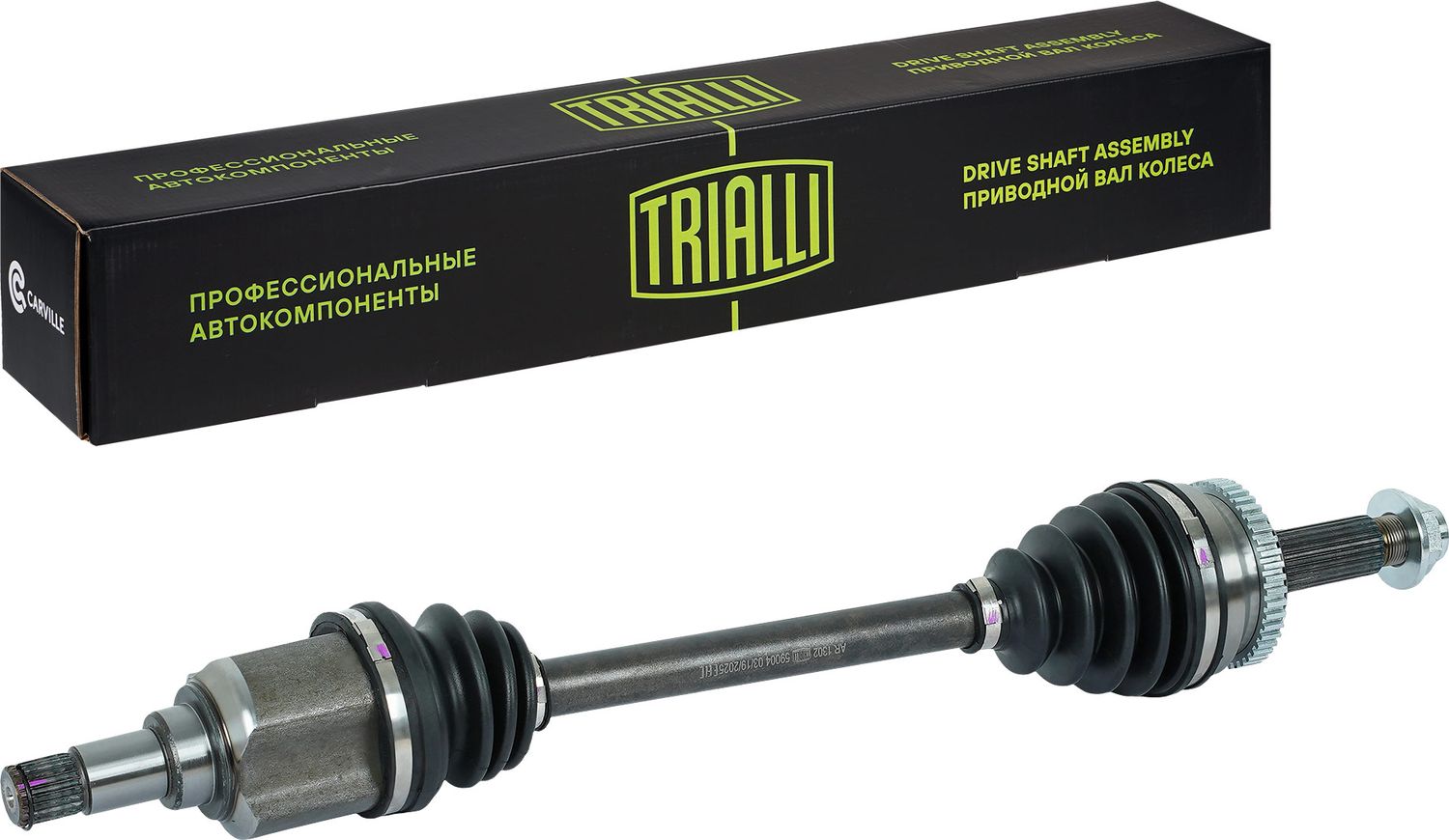 Полуось (привод в сборе, приводной вал) Trialli. Артикул AR 1302