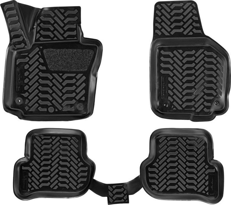 Коврики Airline 3D с высоким бортиком для салона Skoda Yeti 2009-2026. Артикул ACM-PS-62