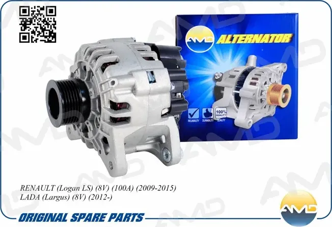 Генератор (100А) (AMD) AMD. Артикул AMDEL1187