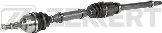 Полуось (привод в сборе, приводной вал) Zekkert. Артикул AW-5546