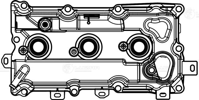 Клапанная крышка Luzar (PA 66-GF 35). Артикул LVPC 1409