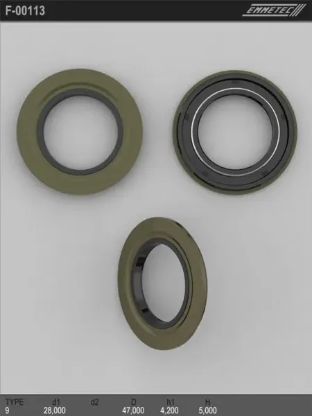 Сальник рулевой рейки 28 47 4.2/5 (Emmetec). Артикул F00113