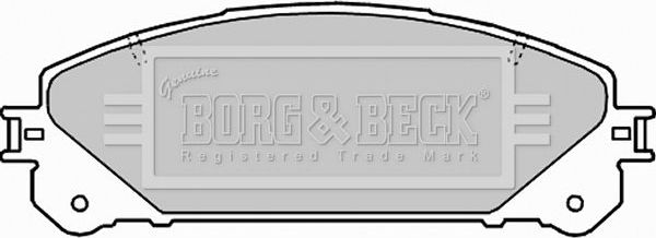 Тормозные колодки Borg & Beck. Артикул BBP2289