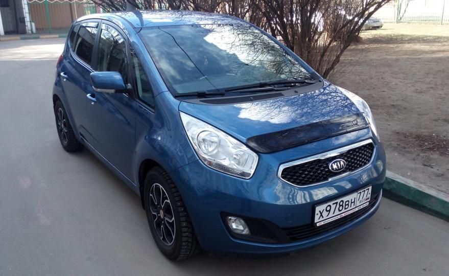 Дефлектор Vip-Tuning для капота Kia Venga 2009-2026. Артикул KA35