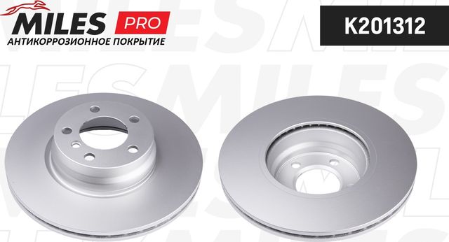 Тормозной диск Miles передний для BMW 2 F22 2014-2026. Артикул K201312