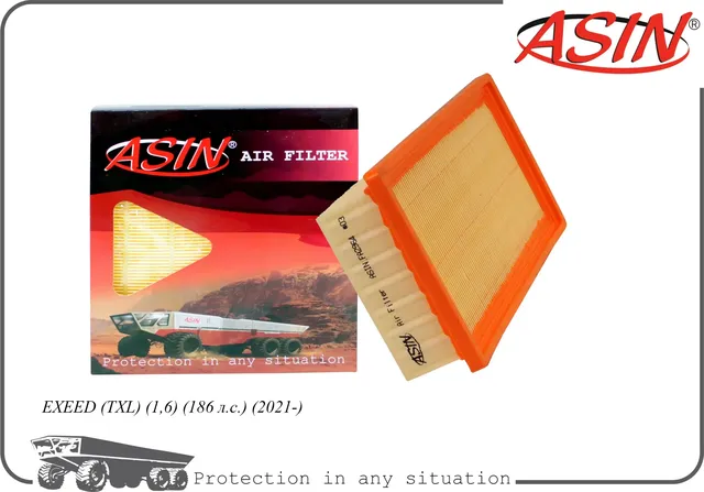 Фильтр воздушный (Asin). Артикул ASINFA2964