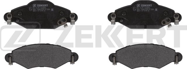 Тормозные колодки Zekkert передние для Toyota Echo 1999-2005. Артикул BS-2076