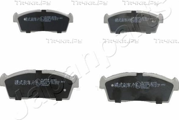 Тормозные колодки Japanparts. Артикул PA-825AF