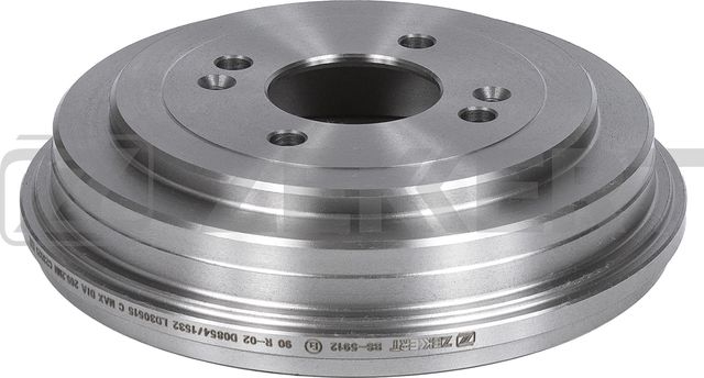Тормозной барабан Zekkert задний для Hyundai i10 I 2008-2017. Артикул BS-5912