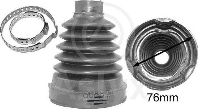 Комплект пыльника, приводной вал (Aslyx). Артикул AS501548