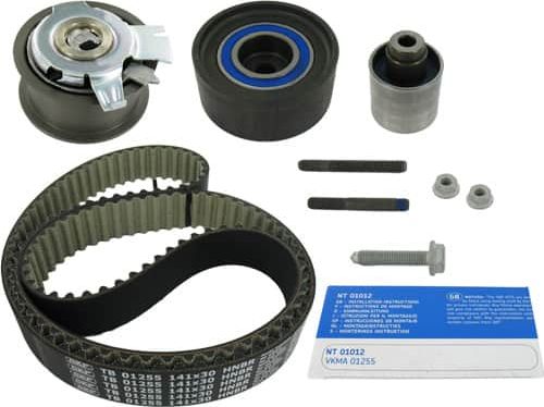 Ремень ГРМ с роликами (комплект) SKF. Артикул VKMA 01255