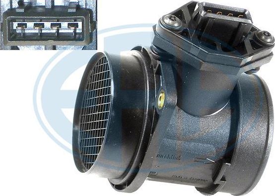 Датчик массового расхода воздуха (ДМРВ) Era (PBT (полибутилентерефталат)) для Volkswagen Bora 2000-2005. Артикул 558129