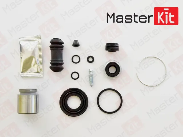 Ремкомплект тормозного суппорта + поршень | зад | (Master KIT). Артикул 77A1712