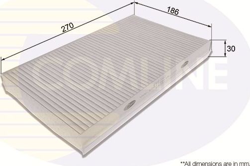 Салонный фильтр Comline для Land Rover Discovery III 2004-2009. Артикул EKF342