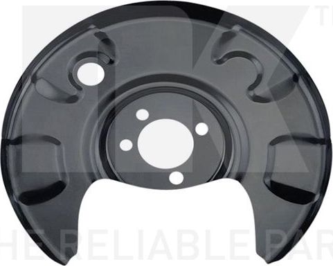 Кожух (щиток) тормозного диска NK задний правый для Volkswagen Scirocco II 1982-1992. Артикул 2347120