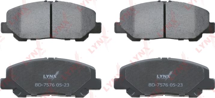 Тормозные колодки LYNXauto. Артикул BD-7576
