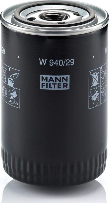 Масляный фильтр Mann-Filter. Артикул W 940/29