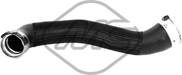 Патрубок интеркулера Metalcaucho верхний для Nissan Qashqai II 2013-2026. Артикул 99332