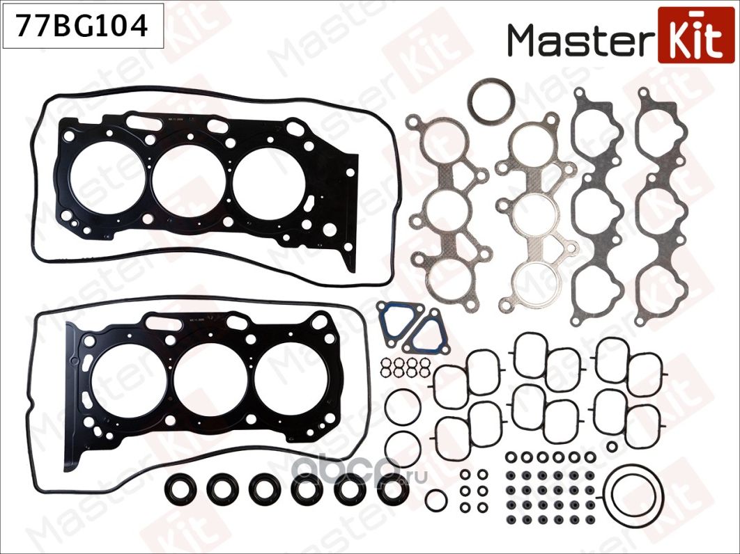 77BG104 Набор прокладок двигателя TOYOTA/LEXUS 3.5 2GR-FE (Master KIT). Артикул 77bg104